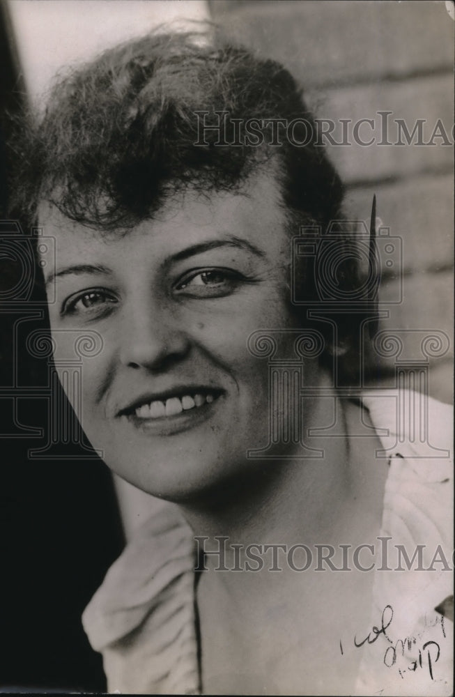 1919 Press Photo Mrs. Henry Groh, Wife of Baseball Player