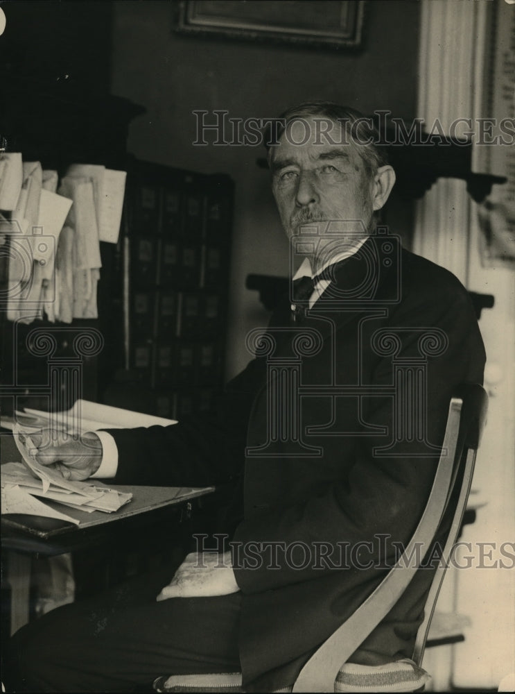 1922 Press Photo Dr. Wilbur F. Crefts, International Reform Bureau