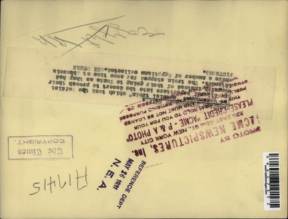 1931 Press Photo Government Special Train for Liberal Boycotters, Abbessia Egypt