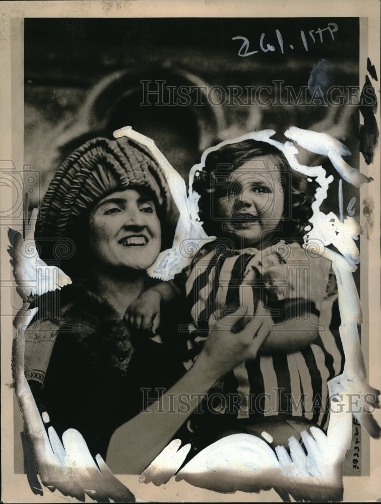 1922 Press Photo Marion Berrymof of Cleveland Ohio Good Will Amb to France