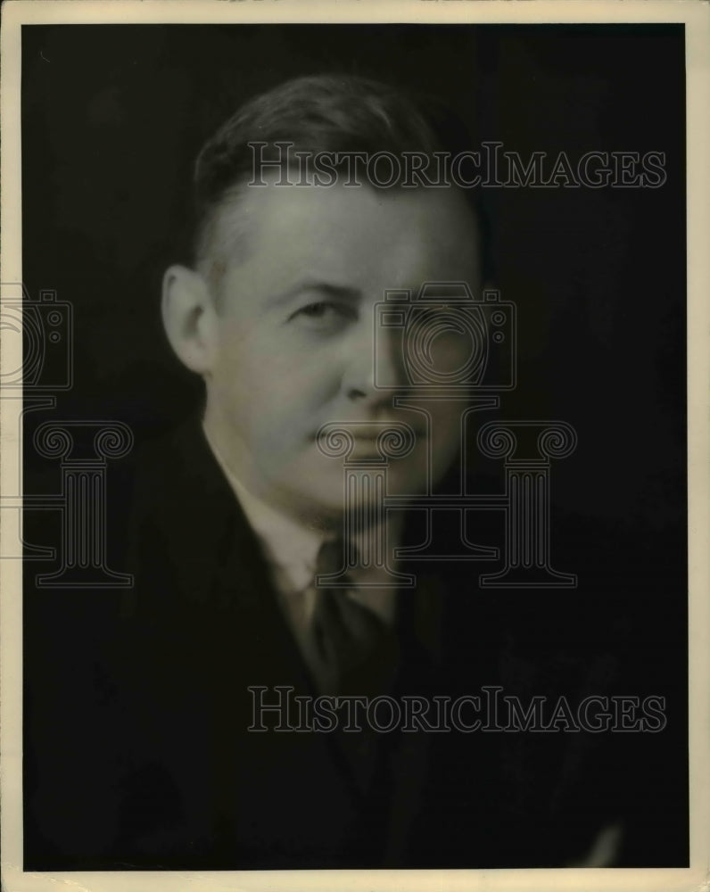 1936 Press Photo Albert H. Morrill, pres. of Kroger Grocery and Baking Co.