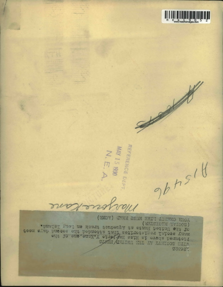 1930 Press Photo Miss Marjorie Y Kane at United hunts at Aqueduct in NY