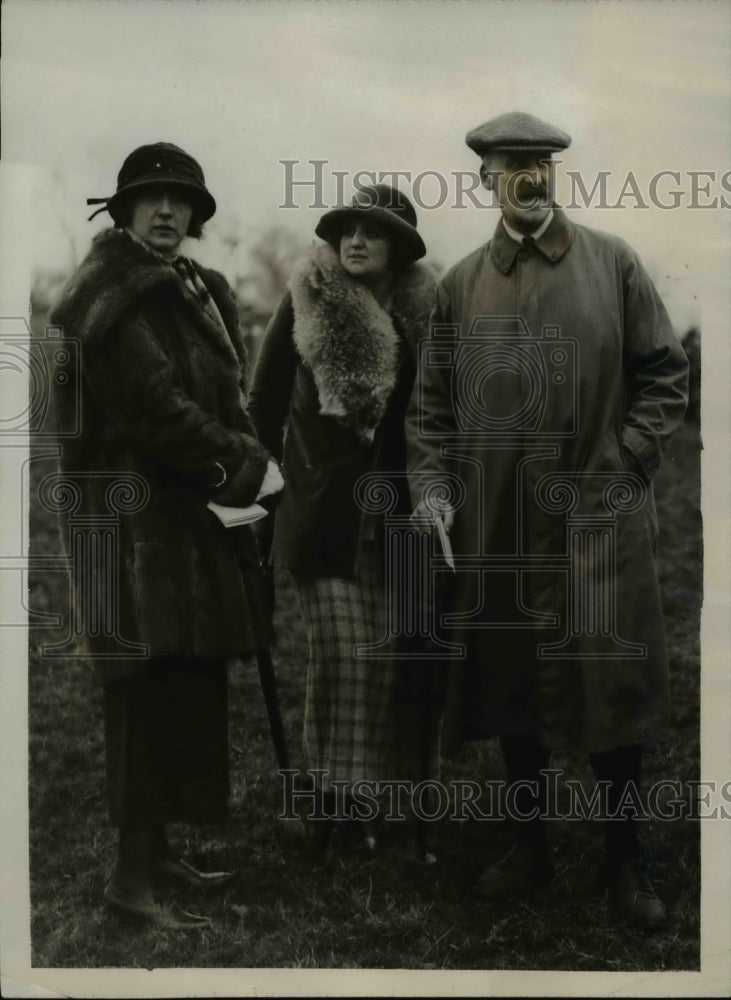 1923 Press Photo Prince of Wales Lord & Lady Crichton, Lady H Seymour