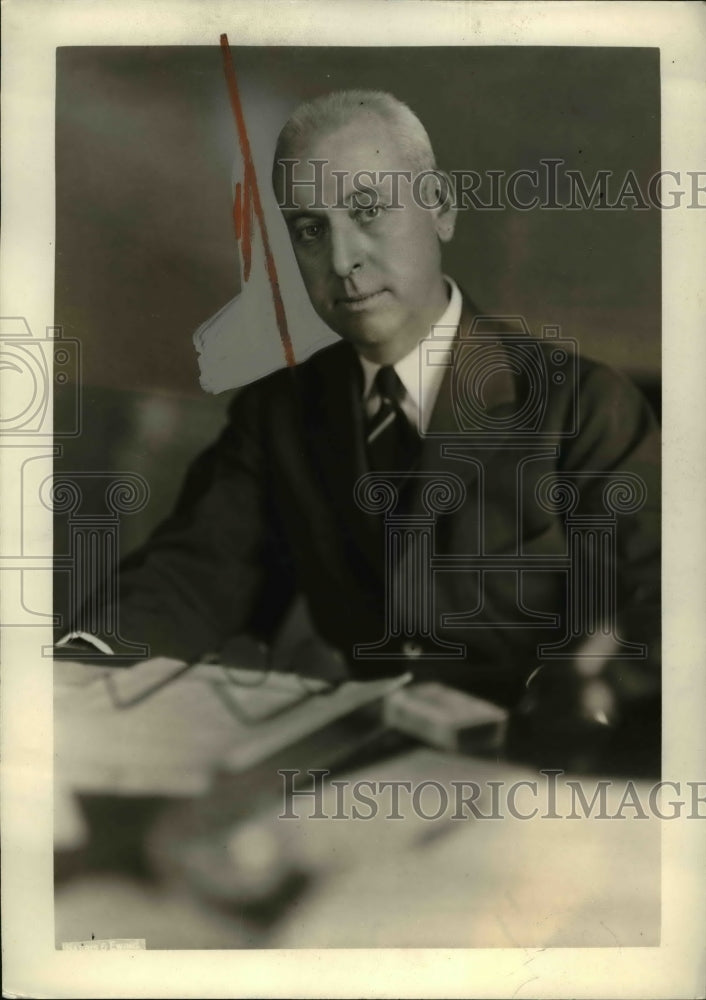 1934 Press Photo Mr ADWhiteseder - nex20312