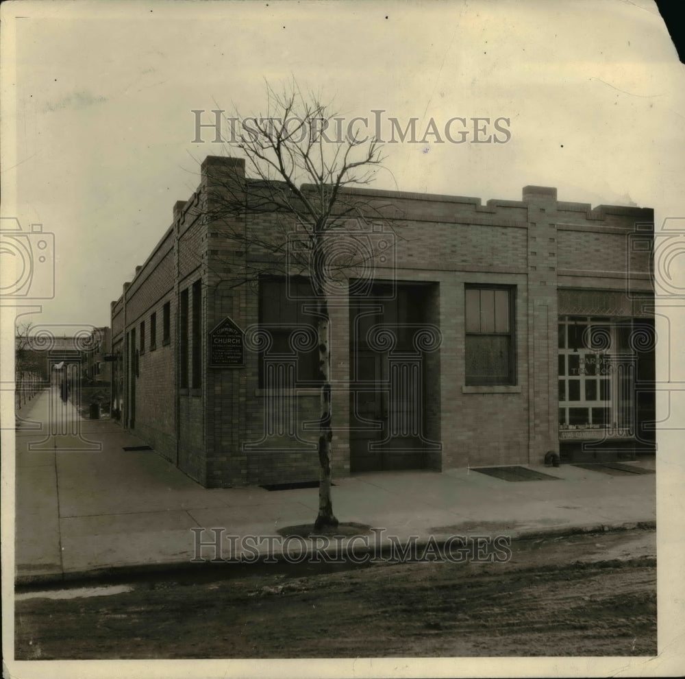 1920 Press Photo Community Church in NYC to be rebuilt