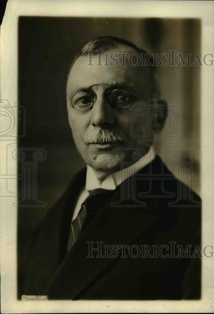 1919 Press Photo Serb-Croat-Slovene Kingdom Foreign Minister Ante Trumbitch