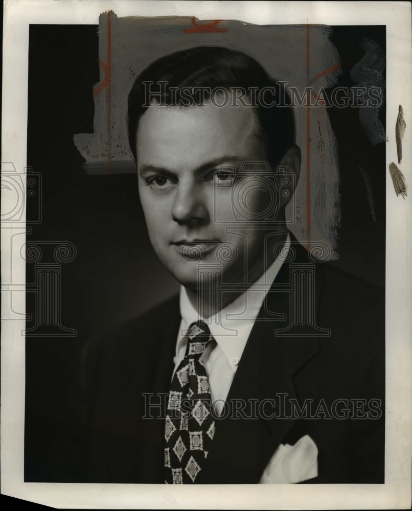 1959 Press Photo Ben M Hauserman chairman Mass Communion Retreat league