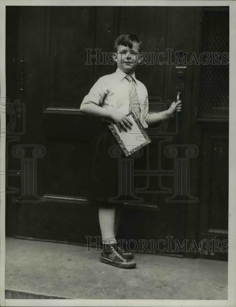 1934 Press Photo Oliver Thomas McCarter Jr.