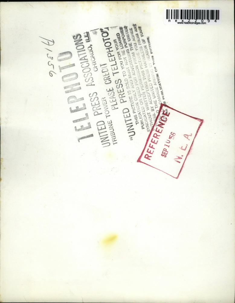 1956 Press Photo Sheldon Weisman Plays In Water After Record Rainfall In Dallas