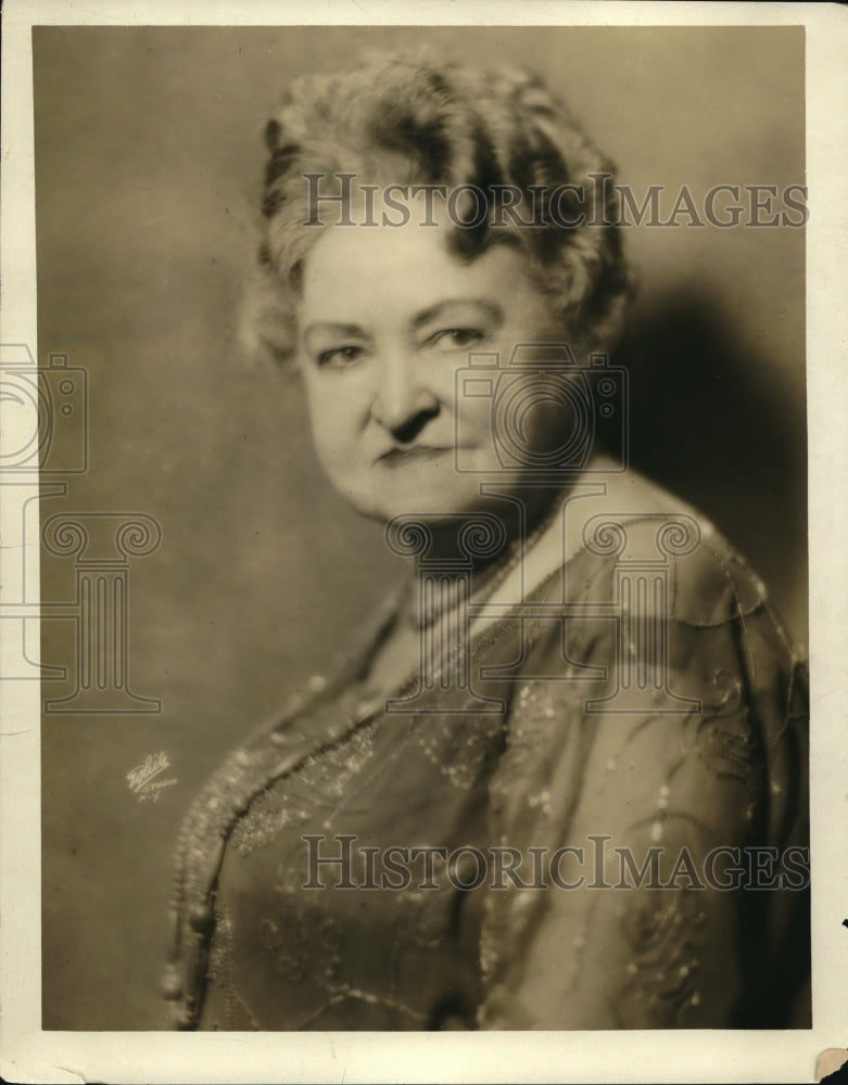 1937 Press Photo Kate Mayhew as Mrs Poole in The Wisdom Tooth