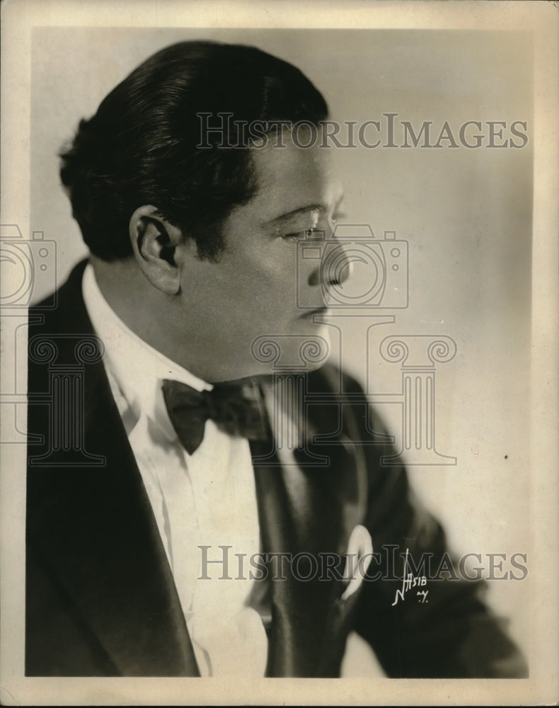 1930 Press Photo Zelaya Venetian Carnival singer