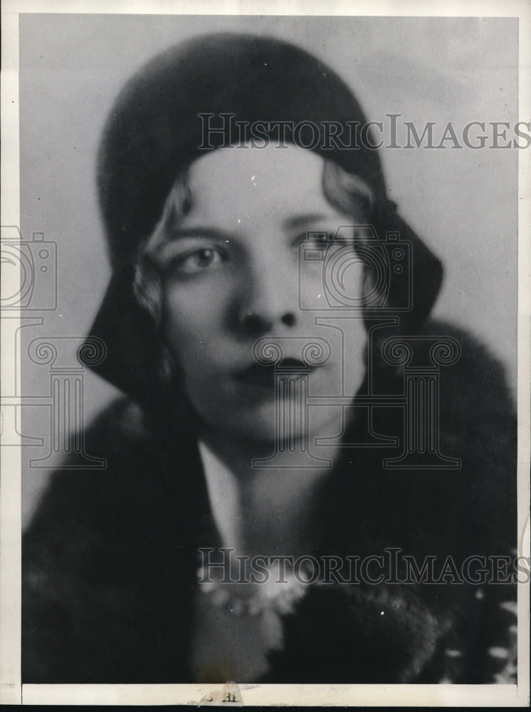1931 Press Photo Evelyn Danielson found shot to death in Chicago