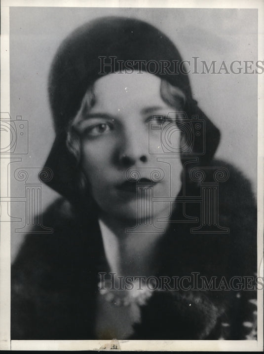 1931 Press Photo Evelyn Danielson found shot to death in Chicago