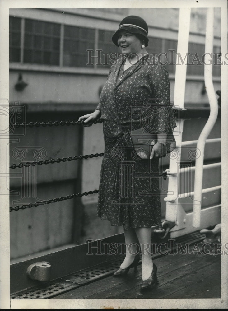 1931 Press Photo Katherine Duffy Vice Consul From Chile to United States