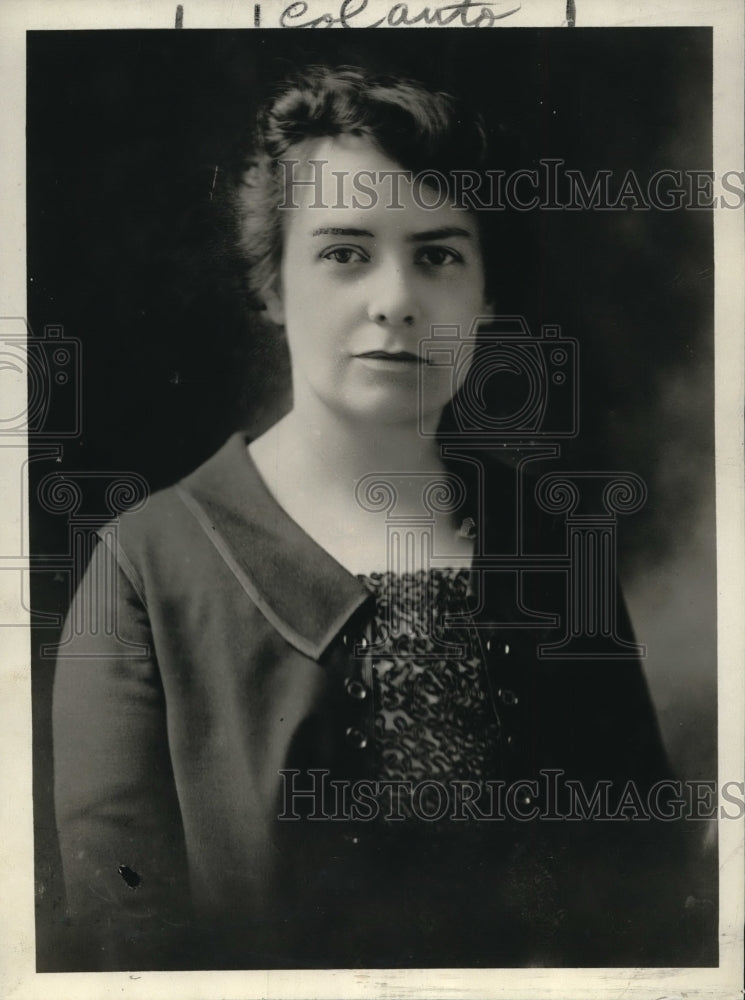1915 Press Photo Miss Gertrude McNally Natl Federation of Federal employees