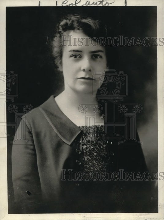 1915 Press Photo Miss Gertrude McNally Natl Federation of Federal employees