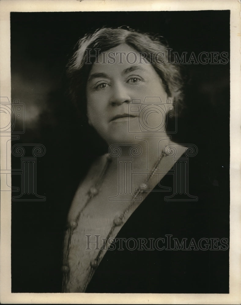 Load image into Gallery viewer, 1929 Press Photo Mrs C H Goudiss of Forecast Radio School of Cookery on NBC
