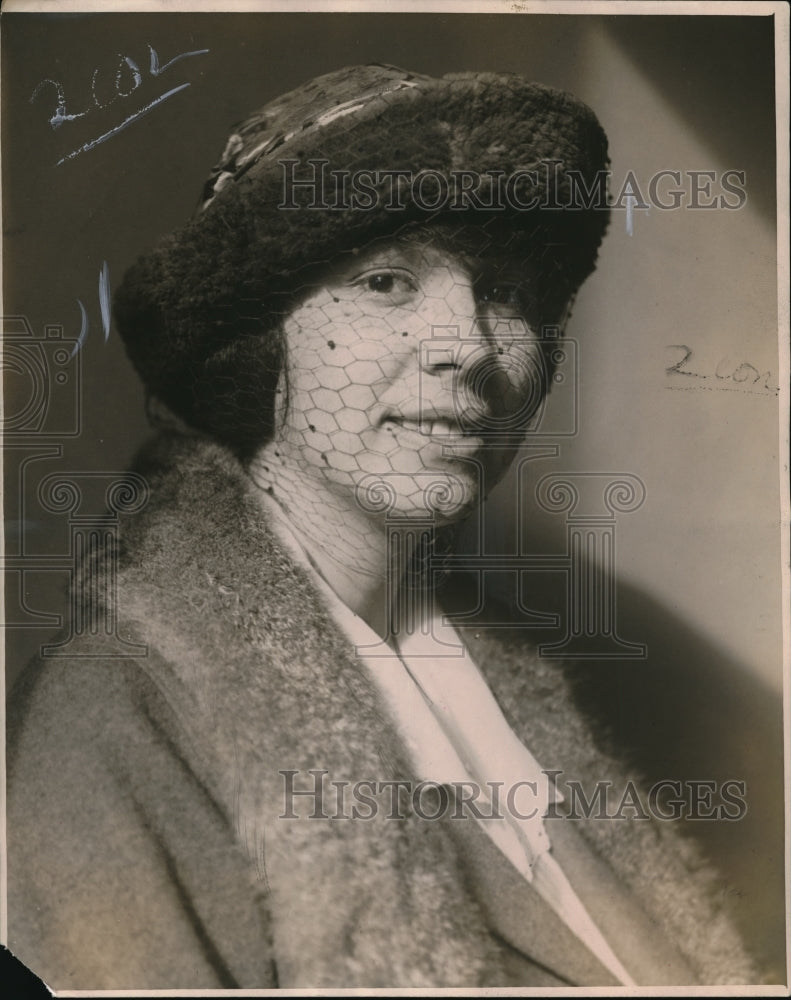 1923 Press Photo Ethel Bowman Brett - nex23164
