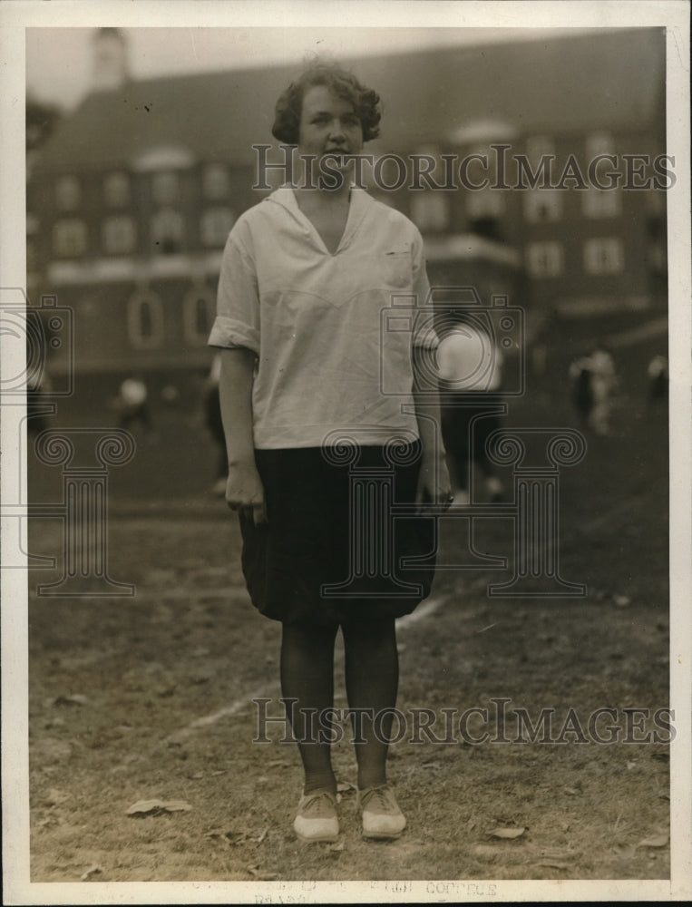 1929 Press Photo Mary Mills, senior soccer team at Smith College