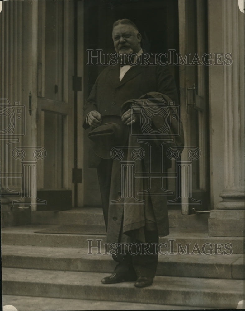 1921 Press Photo Samule Winslow of Mass heaviest man in Congress