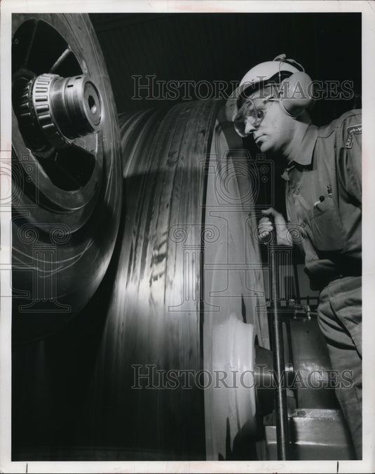 1966 Press Photo General Electric variable spped drives at Industrial factory