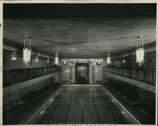 1930 Press Photo Chateau Laurier spa in Ottawa for Canadian Natl RR