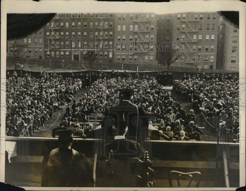 Load image into Gallery viewer, 1928 Press Photo Dedication New York Medical Center, Dr. Samuel W. Lambert, Dean
