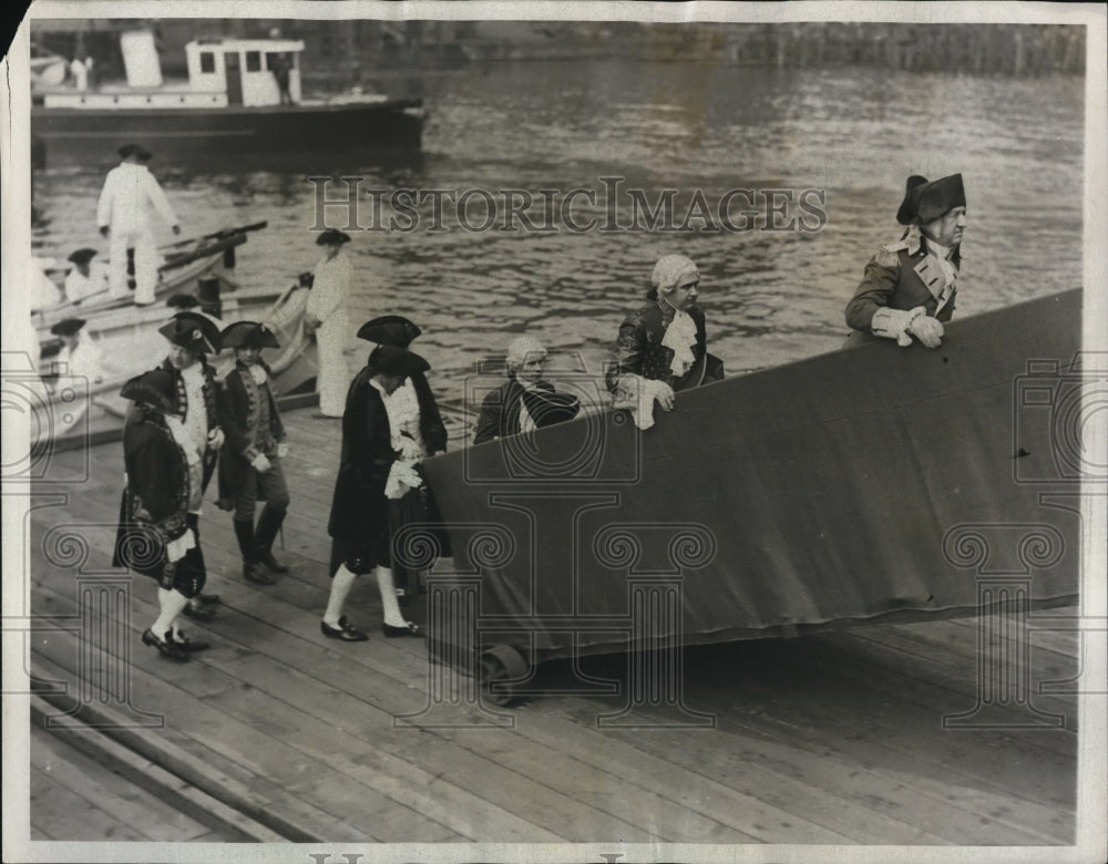 1932 Press Photo New york Observes Bicentennial George Washington, Kenneth