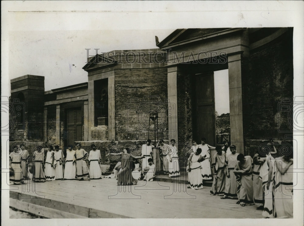 1927 Press Photo Alcestis at Pompeii - nex24862