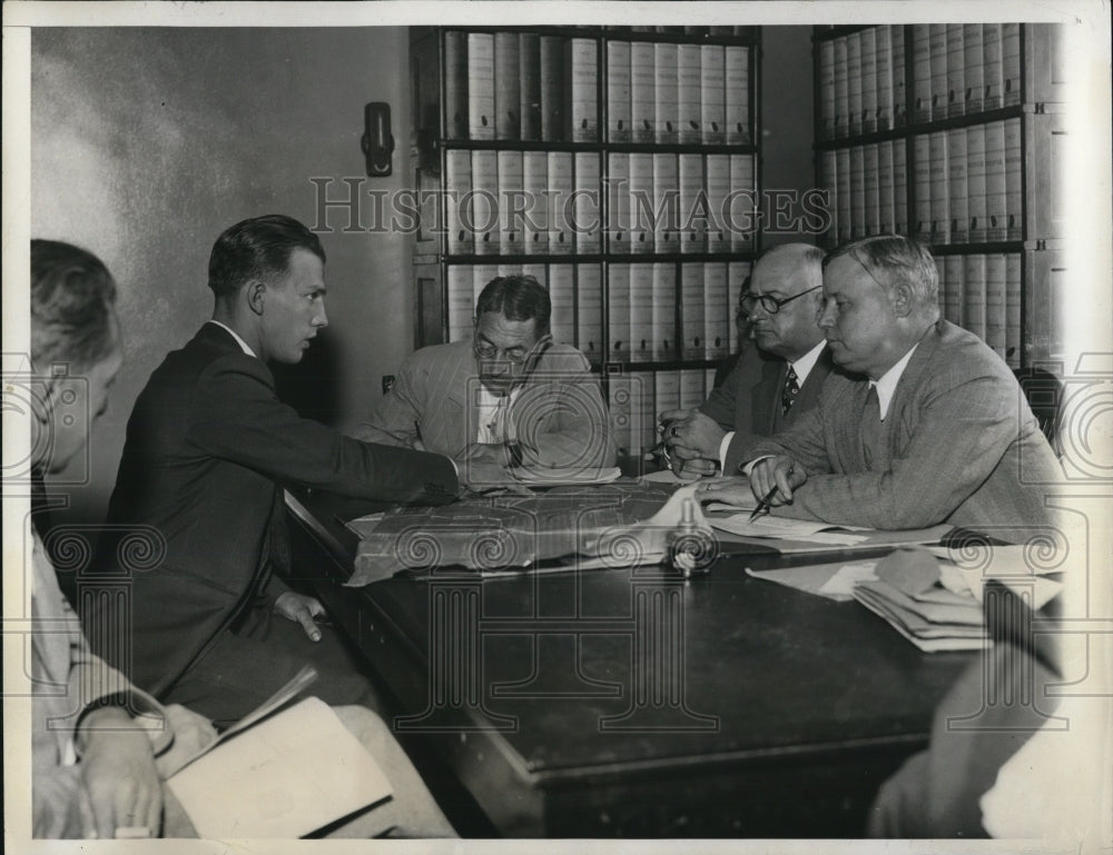 1932 Press Photo Federal inquiry into cause of the Observation disaster.