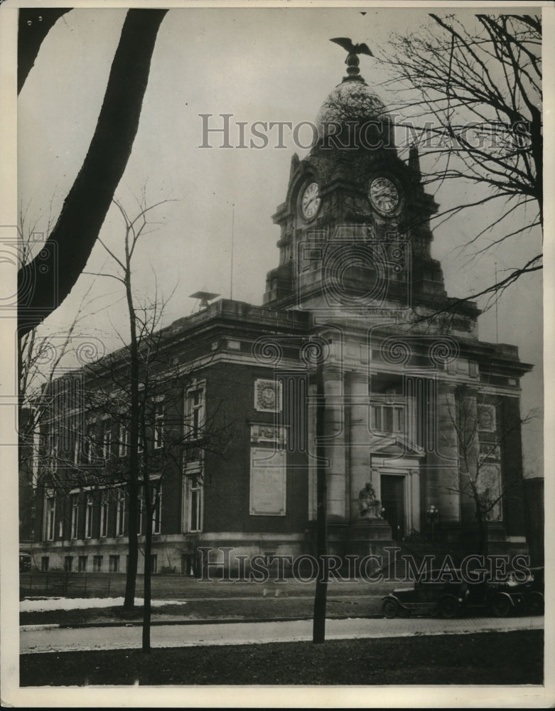 1928 Press Photo Courthouse at Painesville Ohio