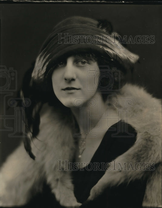 1923 Press Photo Elizabeth Owens of Atlanta Ga.
