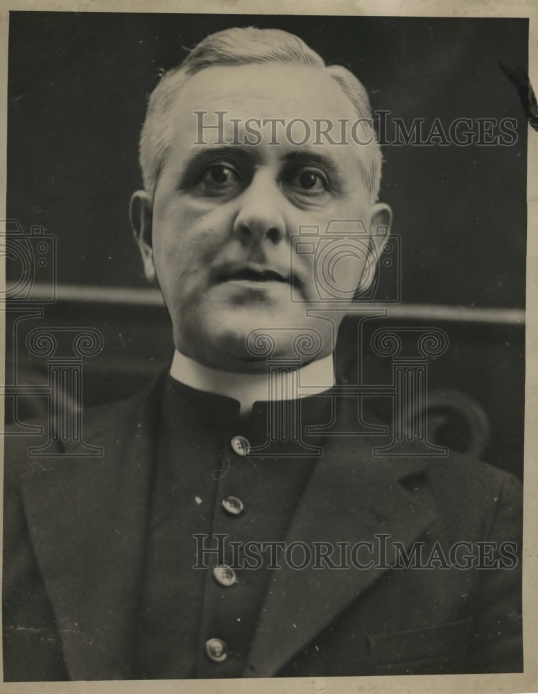 1929 Press Photo Father George O O'Connor of New Orleans LA