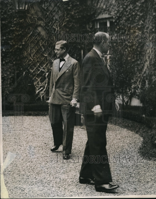 1997 Press Photo Prince Edward, Duke of Windsor at Enzesfeld Castle