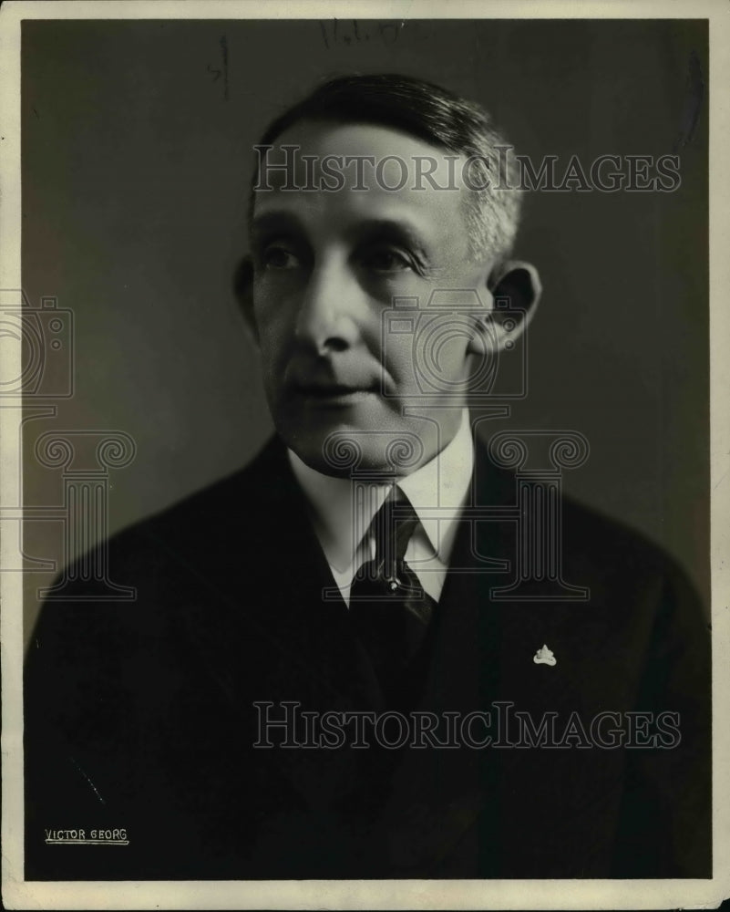 1920 Press Photo Louis L. Emmerson, Chairman of the former Campaign Committee.