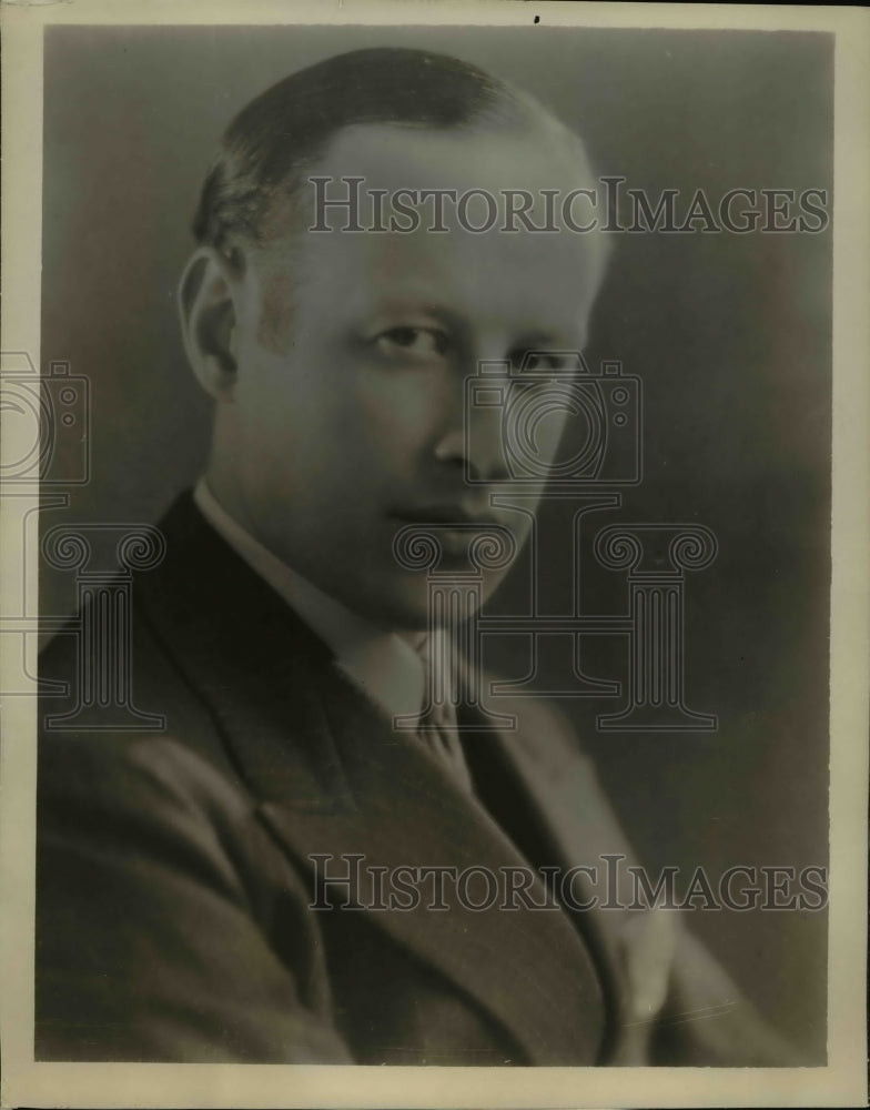 1929 Press Photo Eugene Goossens, composer and conductor of the Rochester