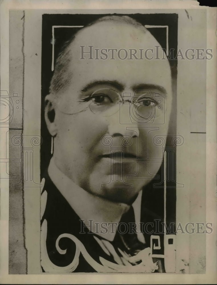 1923 Press Photo Victor H. Arnold. - nex26679