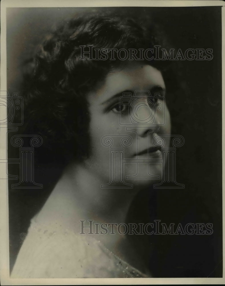 1928 Press Photo Katherine P. Lee, Daughter of Charles Lee of Virginia