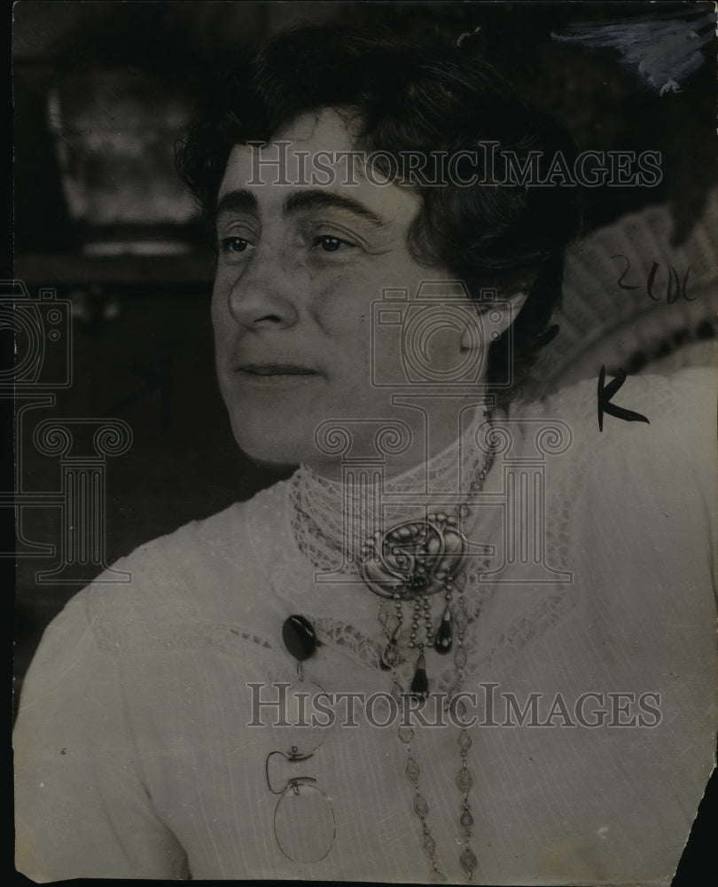 1913 Press Photo Dr. Jessica Perxitto