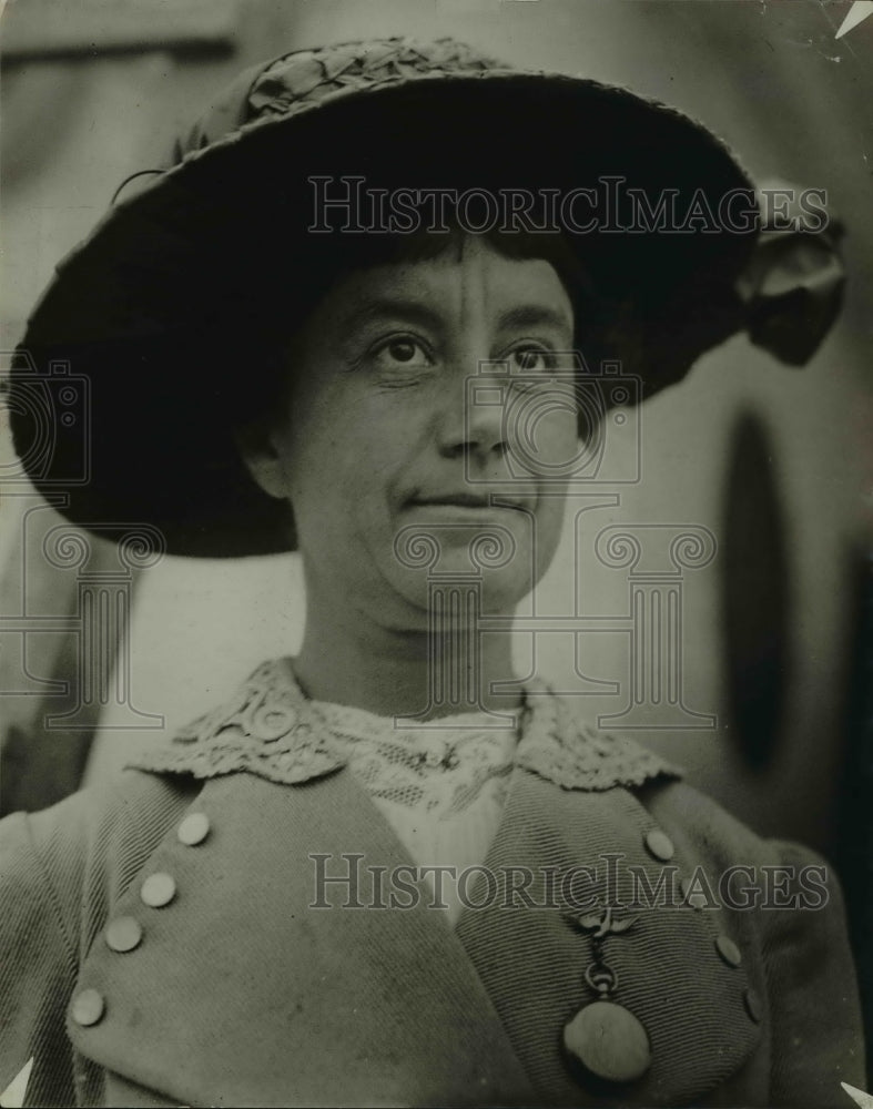 1922 Press Photo Charlotte J. Maury. - nex27368