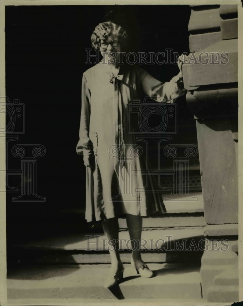 1920 Press Photo Margueritte McCamey, Kohler's secretary