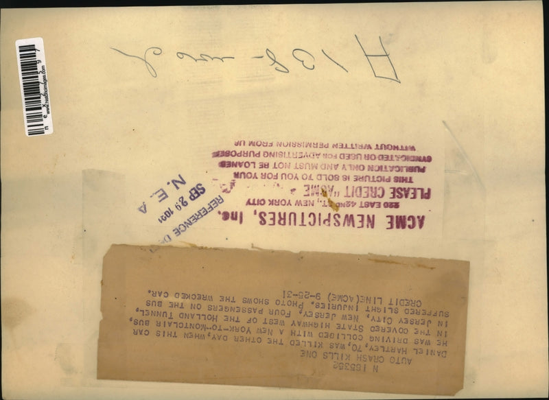 Load image into Gallery viewer, 1931 Press Photo Daniel Hartley, 70, killed when car he was driving collided
