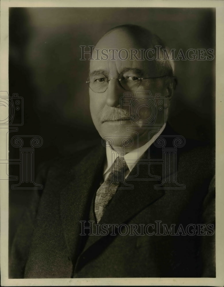 1929 Press Photo M.D. Munn, Pres. of the National Dairy Council for 10 years