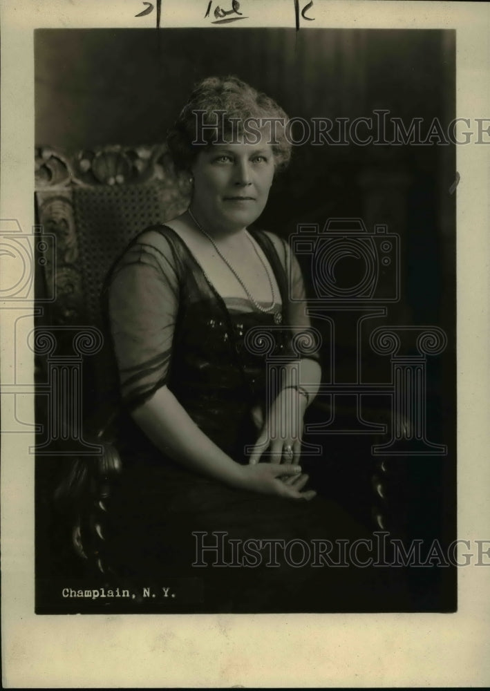 1926 Press Photo Mrs A Prall wife of Congressman