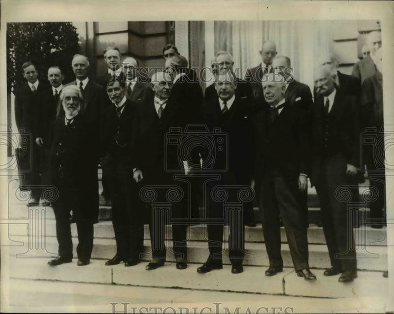 Load image into Gallery viewer, 1930 Press Photo French College profs WE Edge, J Prunhesm E F Gauthier
