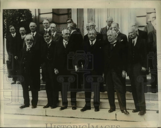 1930 Press Photo French College profs WE Edge, J Prunhesm E F Gauthier