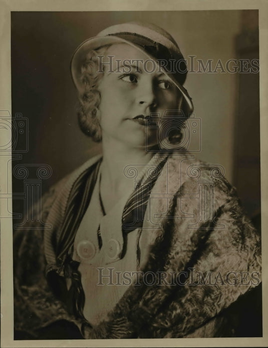 1938 Press Photo Pretty Alta Elanis Vail