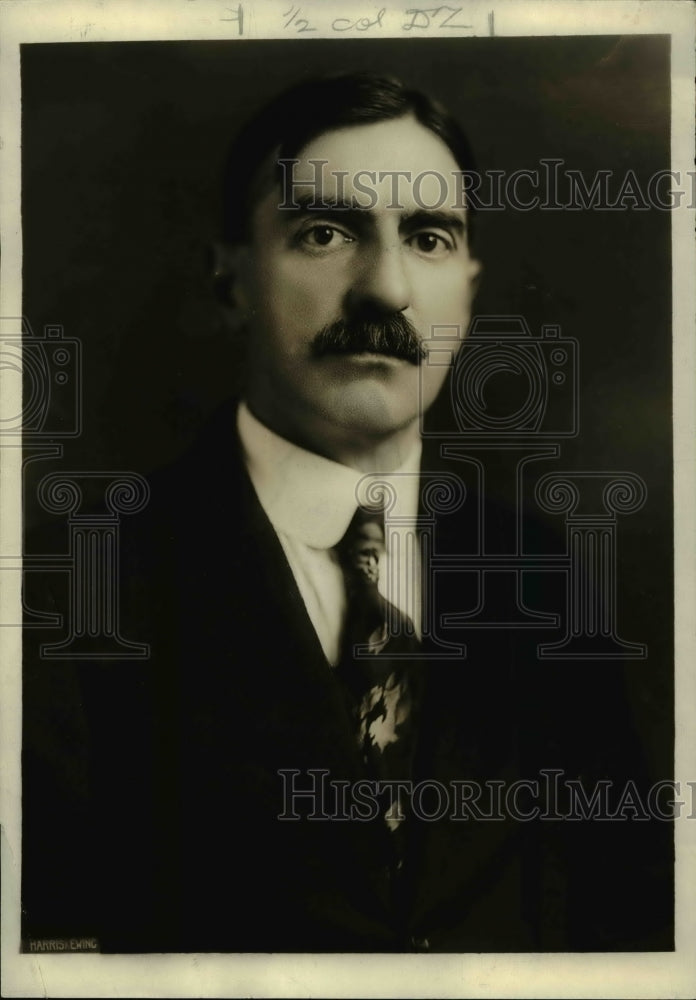 1921 Press Photo James D Preston for correspondents at Armament conference