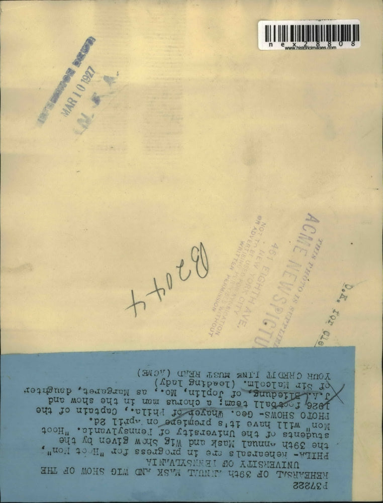 1927 Press Photo George Thayer, Captain of the 1926 University of Pennsylvania