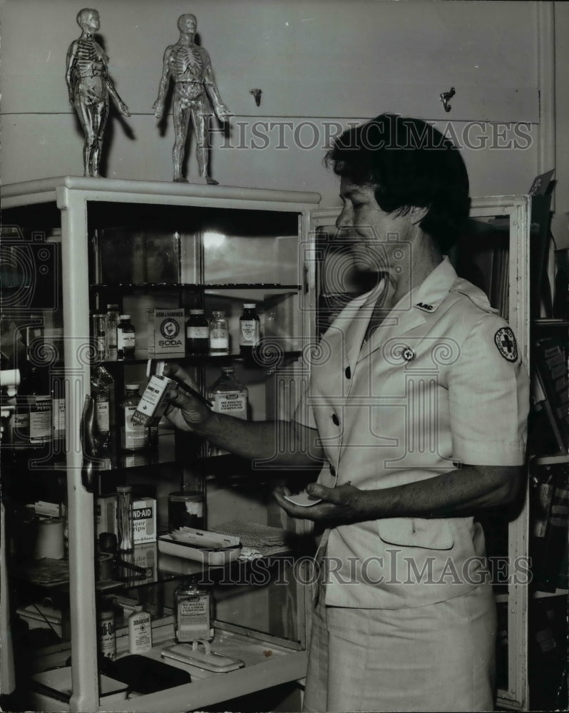 Load image into Gallery viewer, 1969 Press Photo Mrs. Ella Mae Taylor, Director of Nursing Programs for
